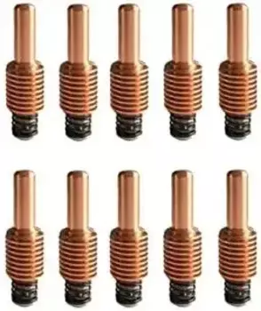 10шт 220842 Электроды плазменной резки подходят для плазменной резки 45XP/65/85/105, расходные материалы, 10 шт.