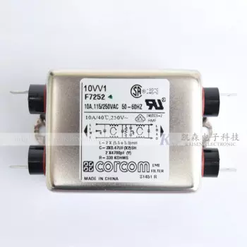 10VV1 10A F7252 6609043-3 беговая дорожка с защитой от электромагнитных помех VDE-фильтр