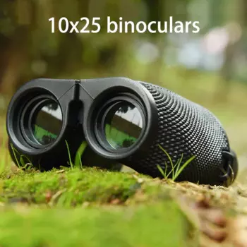 10X25 HD бинокль, мини портативный телескоп BAK4/FMC