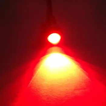 10x3 Вт 24 в 18 мм фонарь внешнее освещение Автомобильные дневные ходовые огни для грузовиков дневные ходовые огни фонарь для парковки