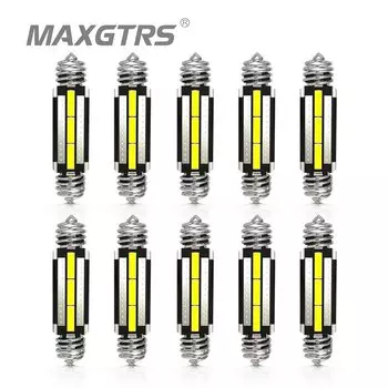 10x7020 чип Festoon C5w светодиодная лампа CANBUS C10w купольная лампа для чтения Автомобильная фотолампа 31 мм 36 мм 39 мм 41 мм белая 12 В