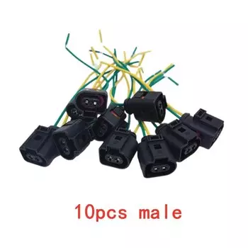 10x 2-контактный разъем, провод для Volvo FH/FM/FL для тяжелого грузовика, боковые габаритные фонари, габаритные фонари, светильник солнцезащитного козырька