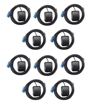 10X Автомобильная Активная GPS-навигационная антенна Fakra C синяя автомобильная антенна для Ford Dodge RAM GM Chevrolet GMC Jeep -BMW-