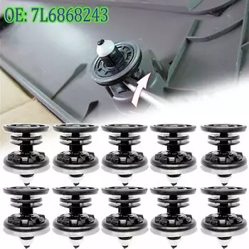 10x фотопанель с зажимом для карты для VW Caddy Touran Tiguan Golf 4 5 6 7 Passat CC Polo Beetle Jetta T5 T6 Audi A4 A5 Q3