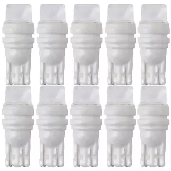 10X керамический 3D T10 светодиод W5W Led интерьер автомобиля светильник WY5W 194 168 лампа для чтения светильник 12v