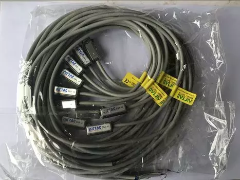 10x пневматический цилиндрический Магнитный герконовый датчик, пневматические детали, светодиодный индикатор