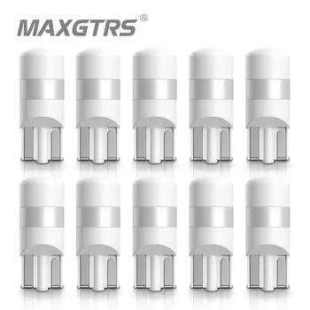 10X T10 LED W5W Canbus Светодиодная лампа 194 168 3030 DRL Автомобильный Sidemarker Ширина парковки Внутренний купольный светильник Лампа для чтения 12 В