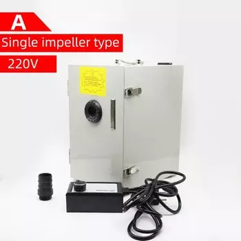110 В 220 В пылесос для стоматологической лаборатории с одним отверстием/двойным отверстием, пылесборник, бесшумный мощный всасывающий пылесос для стоматологической лаборатории