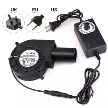 FENGLANYUE Портативный бесшумный вентилятор для барбекю