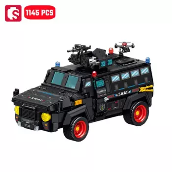 1145 шт., Детский конструктор SEMBO, Военная серия