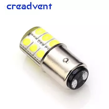 1157 P21/5 Вт Bay15d S25 светодиодный 12SMD 12 В 1 Вт силикагель автомобильный стоп-сигнал стоп-сигнал для парковки DRL лампа красный/белый/желтый