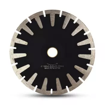 115 мм/125 мм/180 мм Алмазное гранитное лезвие вогнутый изогнутый диск алмазная пила Лезвие Т-Сегментированный турбо обод режущий диск