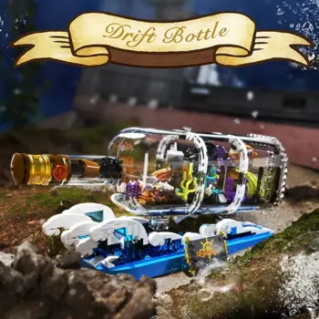 1168 шт., Детский конструктор «Дрифт»