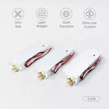 1170-1280M 1,2 ГГц 50 Вт Модуль GAN Усилитель мощности Источник радиочастотного сигнала