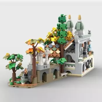 1187 шт., Детский конструктор MOC 10316