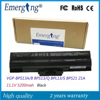 11,1 В Новый аккумулятор для ноутбука SONY VGP-BPS13/S BPS13A/B VGP-BPS13A/Q VGP-BPL13 TX57CN