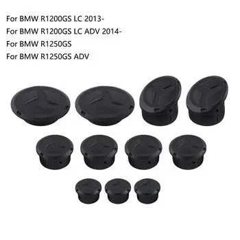 11 шт. для BMW R1200GS LC R1250GS R 1200 GS LC Adventure R 1250 GS Adventure 2014-2024 2023 заглушки для отверстий в раме мотоцикла, заглушки