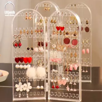 Складной пластиковый дисплей для сережек Lesaiyarr