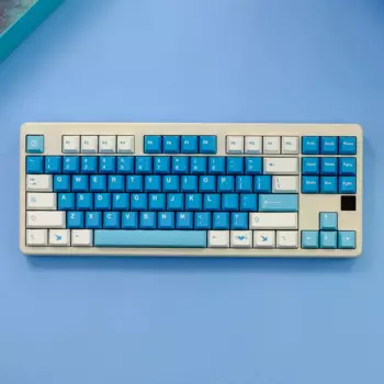 120-клавишные колпачки GMK Sea Mist Love Letter Cherry Profile PBT Dye Sublimation Механическая клавиатура для MX Switch 1,75U Shif