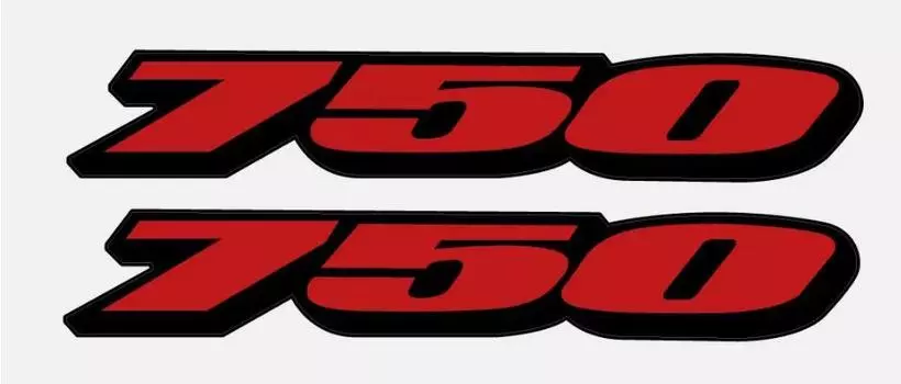 120 м x 20 мм мотоцикл GSXR 750 обтекатель задний обтекатель наклейки хвостовые боковые наклейки для Suzuki GSX-R750 GSXR750