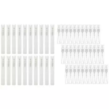 120 шт., прозрачные пустые бутылки-распылители, 3 цветов и 50 шт., 5 мл, пустая прозрачная пластиковая бутылка-распылитель