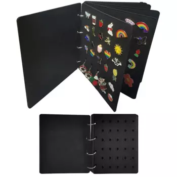 120 Slots Earrings Necklace Rings Storage Case Bag 10.2*8.4inch Portable Travel Ear Studs Display Hanging Organizer Holder