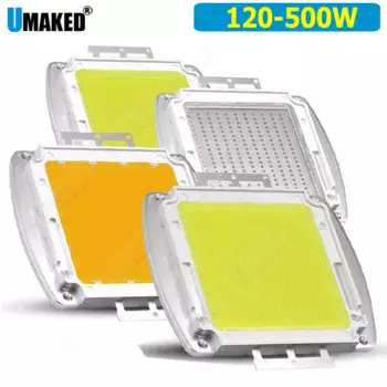 120W150W200W300W500W Высокая мощность чипов, теплый белый холодный полный спектр белого светодиодный светильник бусины 3000K4500K6000K20000K встроенный светильник