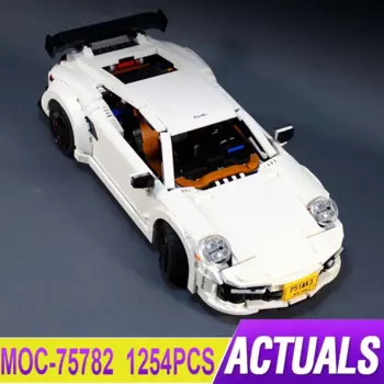 1254 шт., Детский конструктор «суперспортивный автомобиль»