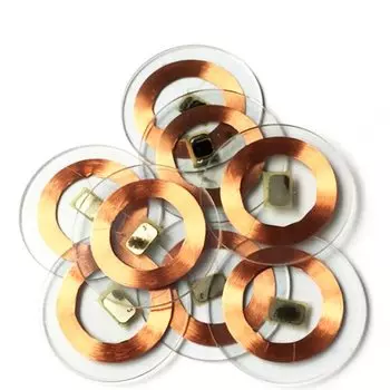 125 кГц ID T5577 перезаписываемая медная катушка прозрачная монета карта Ключ RFID датчик приближения EM4305 контроль доступа копия копирования