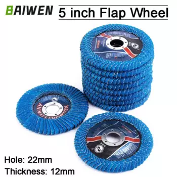 Шлифовальные диски SI FANG 125 мм, зернистость 60, 2-10 шт