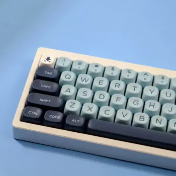 126 клавиш PBT Материал Mi Zu водяная краска Сублимация MOA профиль набор клавиш для MX переключатели игровая механическая клавиатура GK75