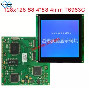 128X12 8 ЖК-дисплей графический дисплей 88.4X88.4mm 20pin T6963C LG1281282BMDWH6V хорошее качество промышленного применения