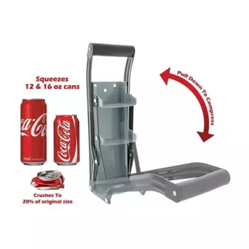 12/16 унций настенная домашняя дозировочная баночка, дробилка, баночки для пива и газировки, раздавливающая бутыль, строительная открывалка для бутылок