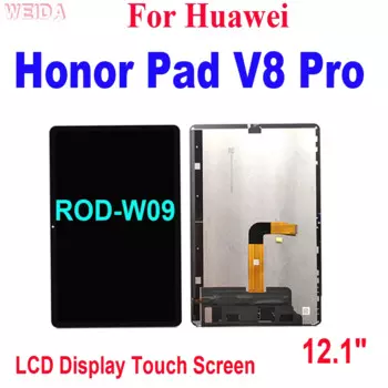 12,1 "Оригинальный ЖК-дисплей для Huawei Honor Pad V8 Pro ROD-W09, ЖК-дисплей с сенсорным экраном и дигитайзером в сборе для Honor Pad V8 Pro Lcd