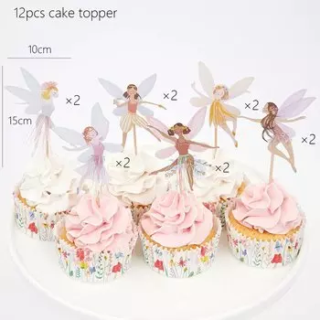 Сказочные топперы для торта 12/24 шт