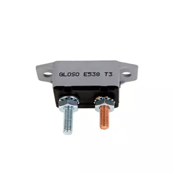 12-24 В 20-50 А автоматический выключатель с ручным сбросом и фиксированными крыльями, двойная короткая нога с болтовым выключателем, держатель предохранителя для автомобиля, лодки