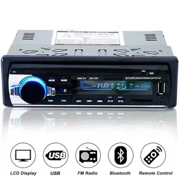 12/24 в 60 вт * 4 Bluetooth аудио радио мультимедийный автомобильный mp3-плеер автомобильный радиоприемник с поддержкой USB TF FM AUX