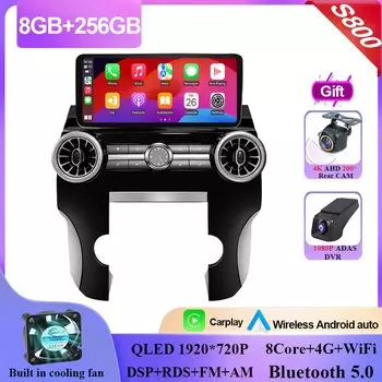 12,3-дюймовый Android 14 для Land Rover Discovery 4 LR4 2009-2016 Carplay Android авто радио стерео мультимедийный плеер GPS-навигация