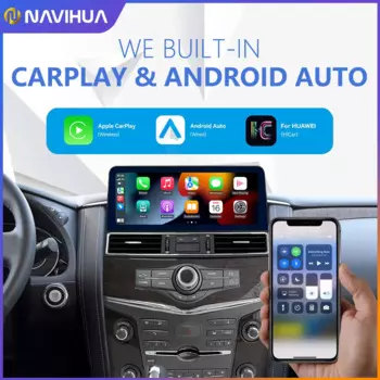 12,3-дюймовый Android автомобильный радиоприемник с GPS-навигацией, мультимедийный стерео автомобильный DVD-плеер для Nissan Armada Patrol Y62 Infiniti QX80 2010-2020