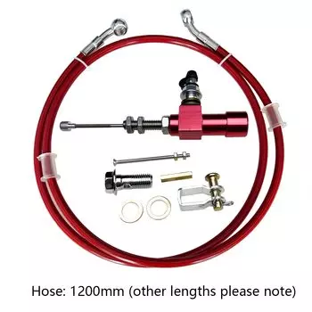 12,7 мм мотоциклетный гидравлический главный цилиндр сцепления, шток тормозного насоса для пит-байка, мотоцикла, мотокросса, квадроцикла