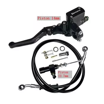 12,7 мм мотоциклетный комплект гидравлического сцепления, рычаг главного цилиндра, вязальный масляный шланг для гонок Yamaha Kawasaki Honda Suzuki Motos