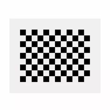 12*9 подложка из поплавкового стекла, алюминиевая квадратная Калибровочная доска, шахматная доска, оптическая зрение, зеркальная 25 50 70 100 мм