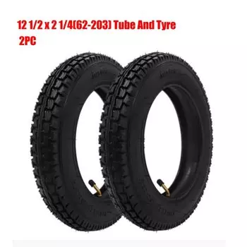 12-дюймовая шина 12 1/2x2 1/4 (62-203) подходит для многих газовых электрических скутеров и электровелосипедов 12 1/2X2 1/4 шина на внутренняя трубка