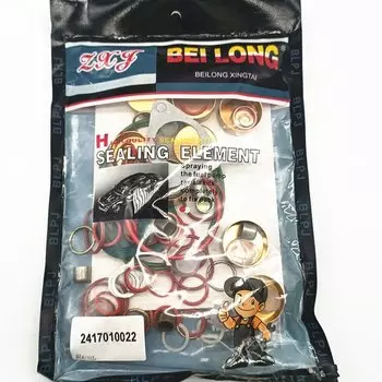 12 пакетиков 2417010022 Ремкомплект для уплотнительного кольца износостойкой и прокладкой масляного насоса из фторкаучука высокого давления