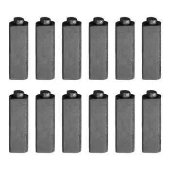 12 шт. 4*5,5*17 мм угольные щетки с двигателем якорь двигатель электрический фен общий набор угольные щетки аксессуары для электроинструментов