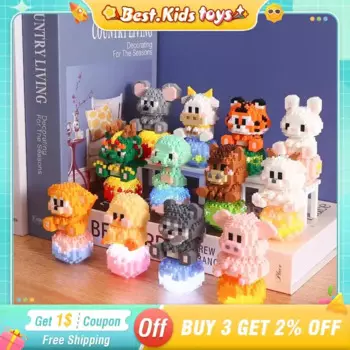 12 шт., Детский конструктор «Зодиак»