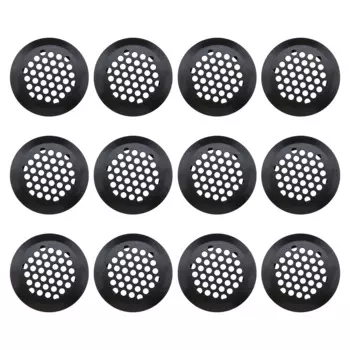 LEENKEA Круглые вентиляционные решетки из нержавеющей стали 12 шт.