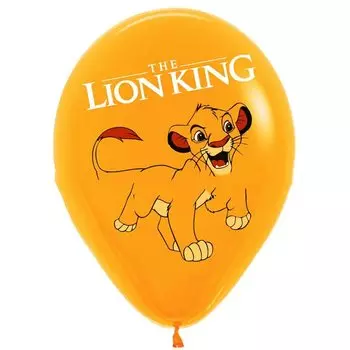 12 шт., латексные шары "Король Лев", Disney