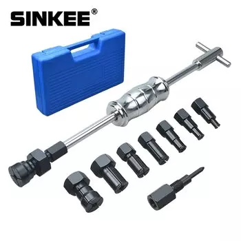 12 шт., набор съемников внутреннего подшипника, набор скользящих молотков, набор съемников внутреннего подшипника с глухим отверстием, съемник подшипников