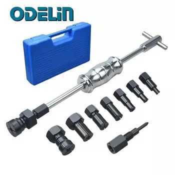 12 шт., набор съемников внутреннего подшипника, набор скользящих молотков, набор съемников внутреннего подшипника с глухим отверстием, съемник подшипников